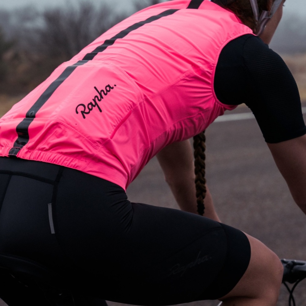 Rapha Women's Souplesse Bib Shorts II Black/White SMALL